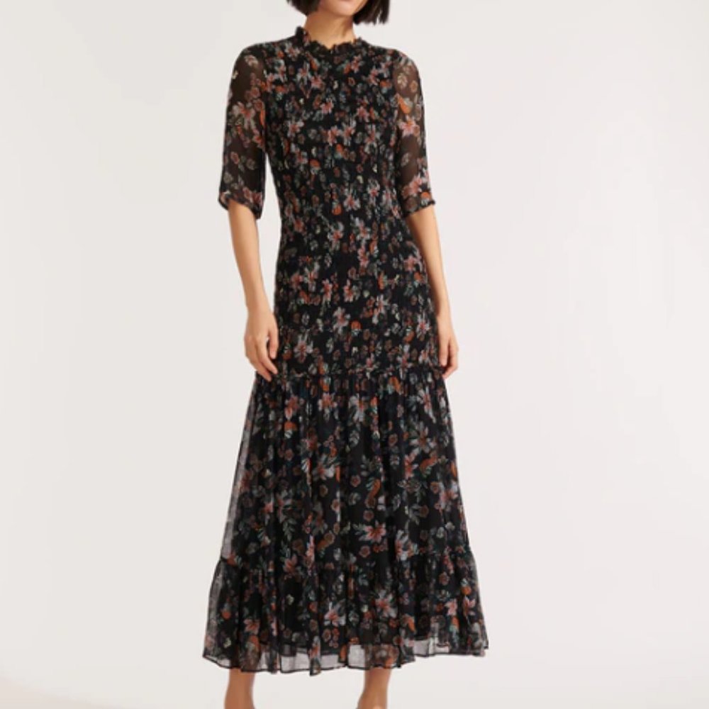 Veronica Beard Gabi Ruched Dress